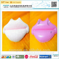 Inflatable Lip Shaped Bath Pillow